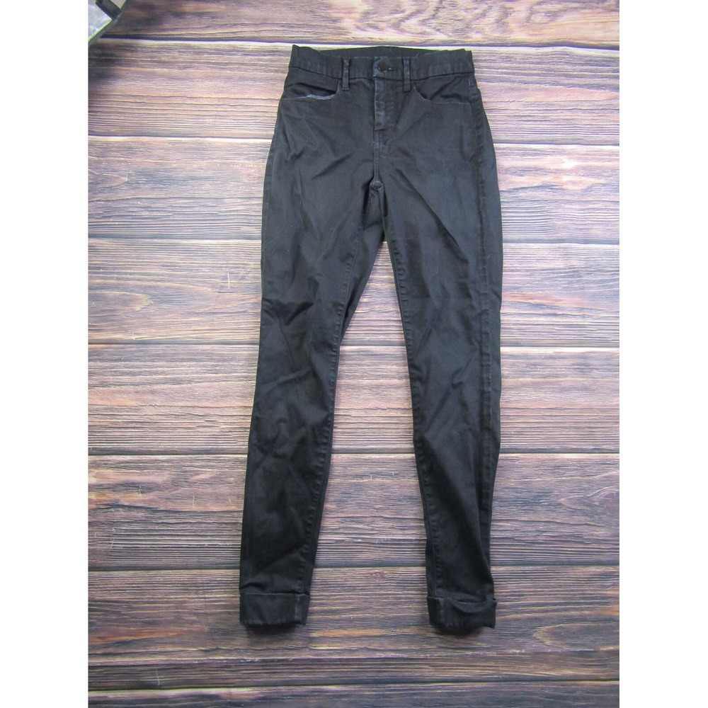 J Brand Womens Size 25 Black Skinny Jeans Pants Trousers Preowned